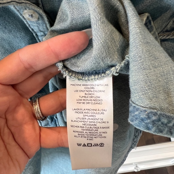 Free People We the Free Louise Blouse Size Small - Picture 8 of 9